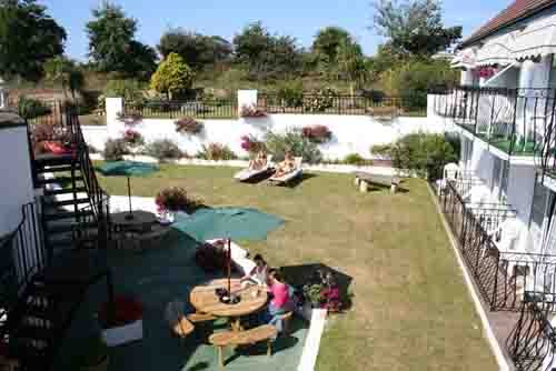 The garden at Les Charrieres